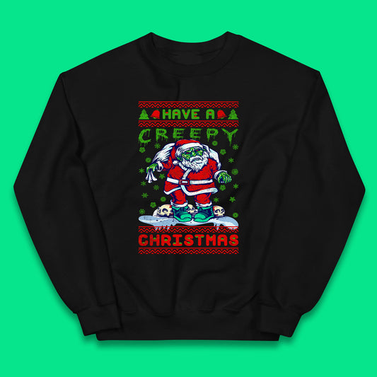 zombie santa claus jumper