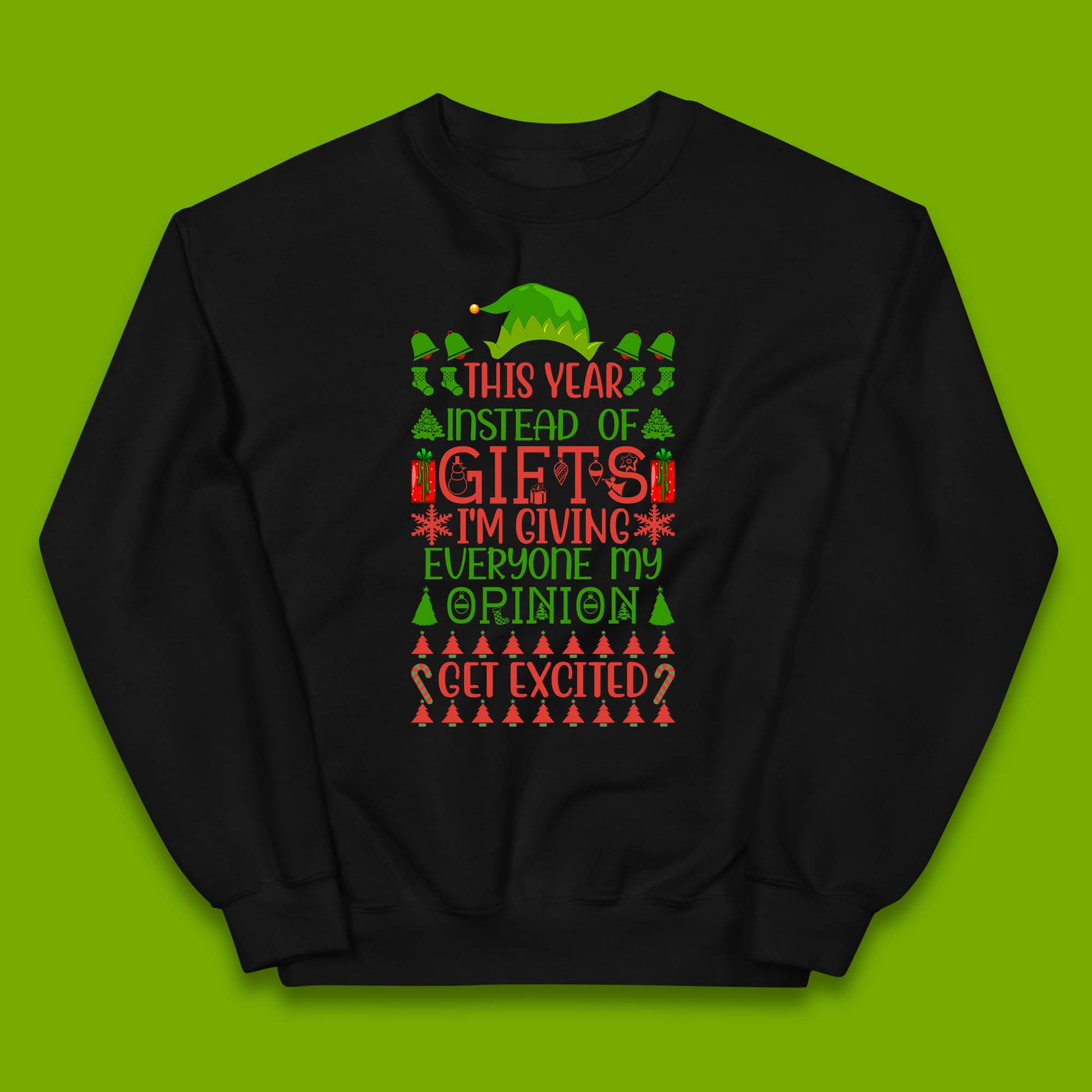 christmas elf jumper
