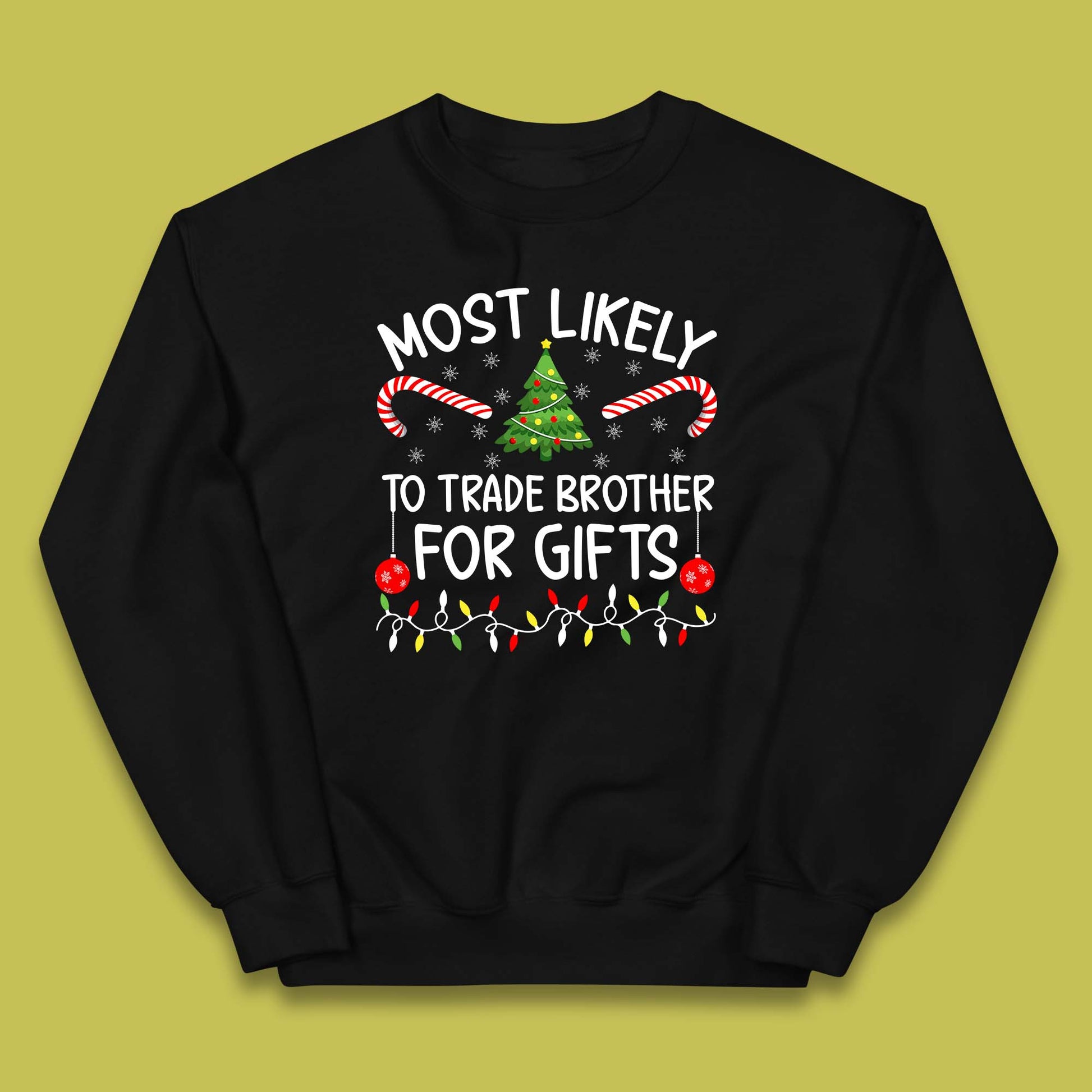 trade brother for christmas gifts jumper