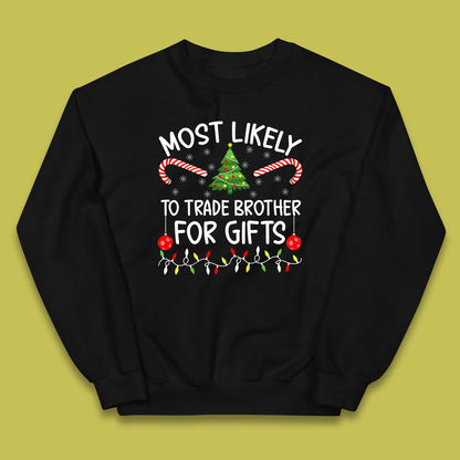 trade brother for christmas gifts jumper