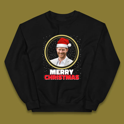 Prince Harry Christmas Kids Jumper