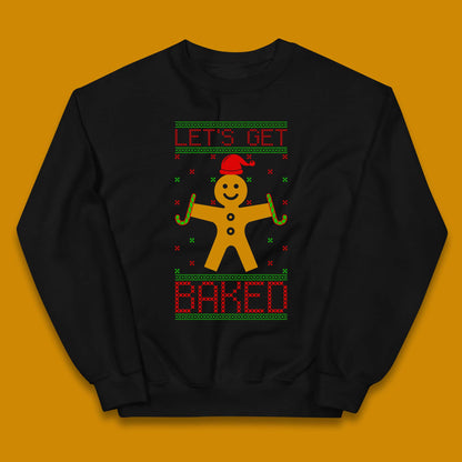 Gingerbread Christmas Kids Jumper