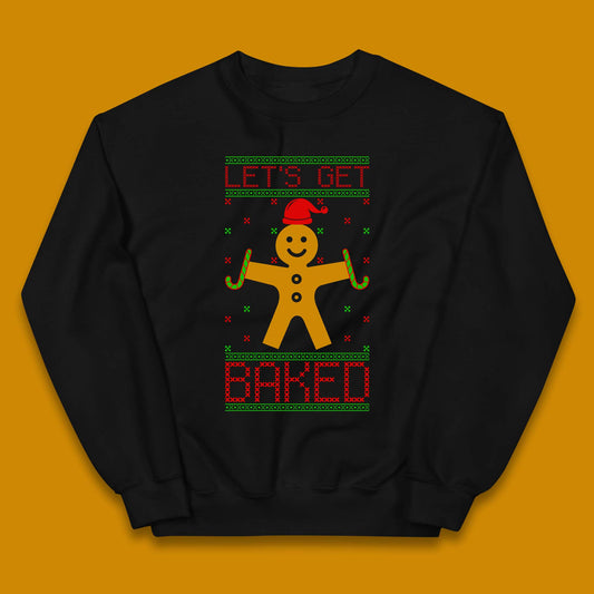 Gingerbread Christmas Kids Jumper