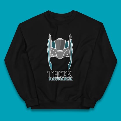 Thor Ragnarok Marvel Avenger Thor Helmet Superhero Movie Character Thor Helmet Ragnarok Kids Jumper