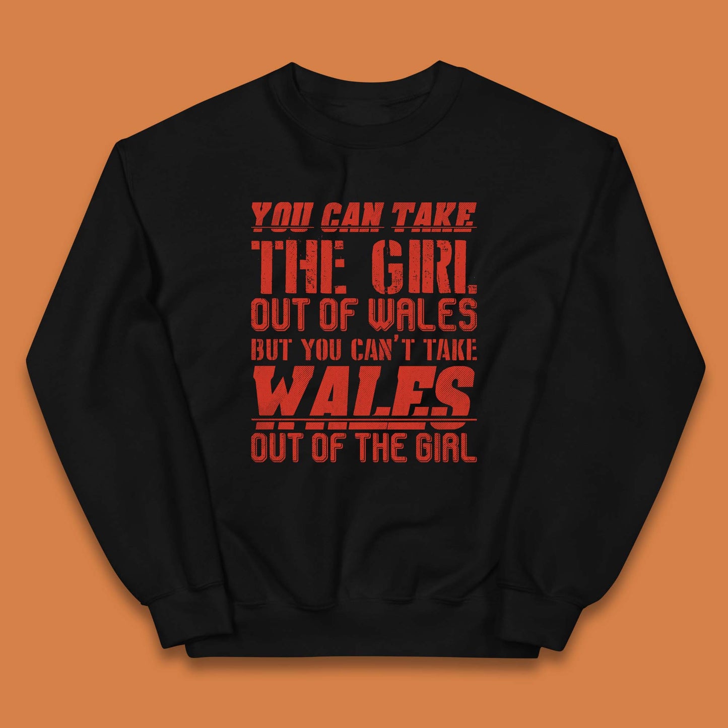 The Girl Out Of Wales Kids Jumper