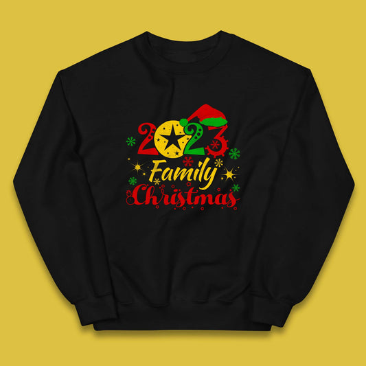 Family Christmas 2023 Christmas Matching Family Costume Xmas Kids Jumper