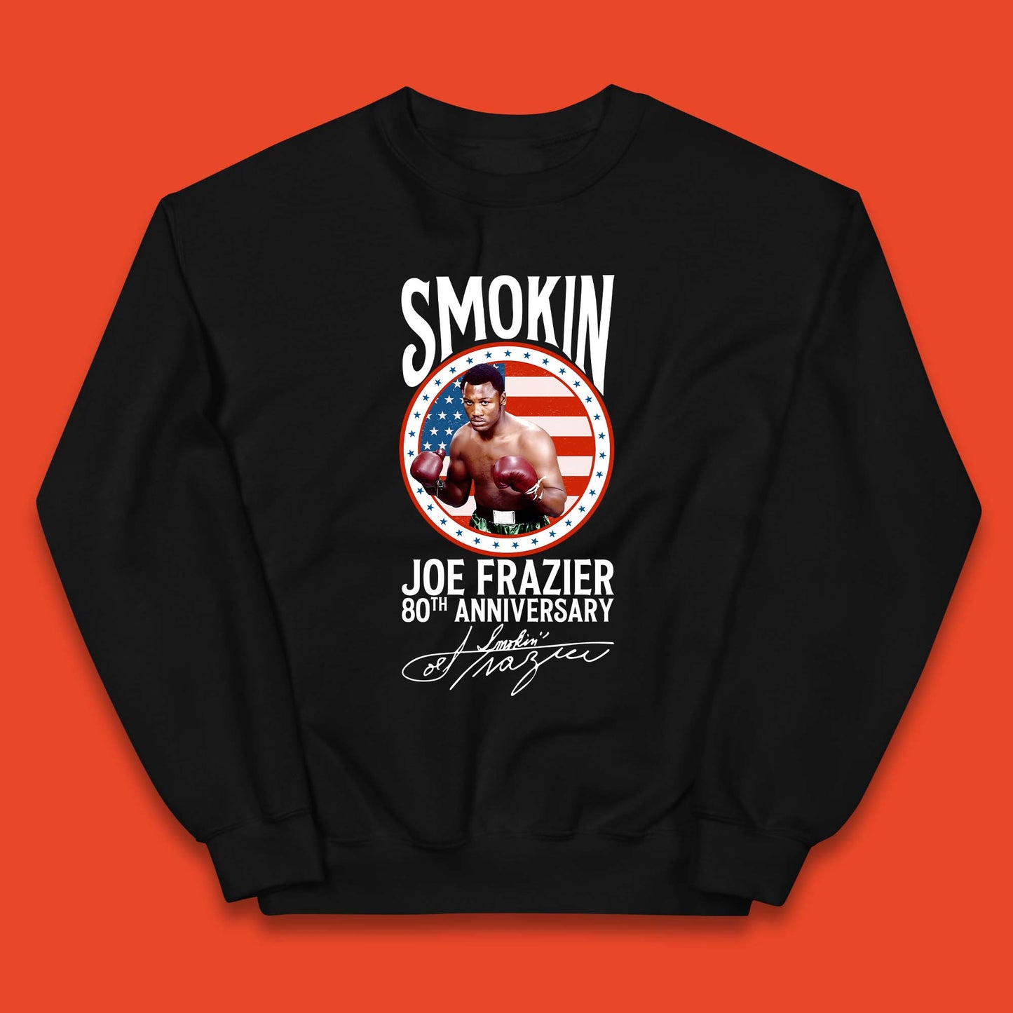 Smokin Joe Frazier 80th Anniversary Kids Jumper