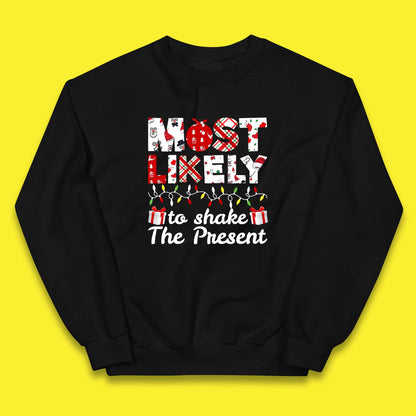 most likely to shake the present jumper