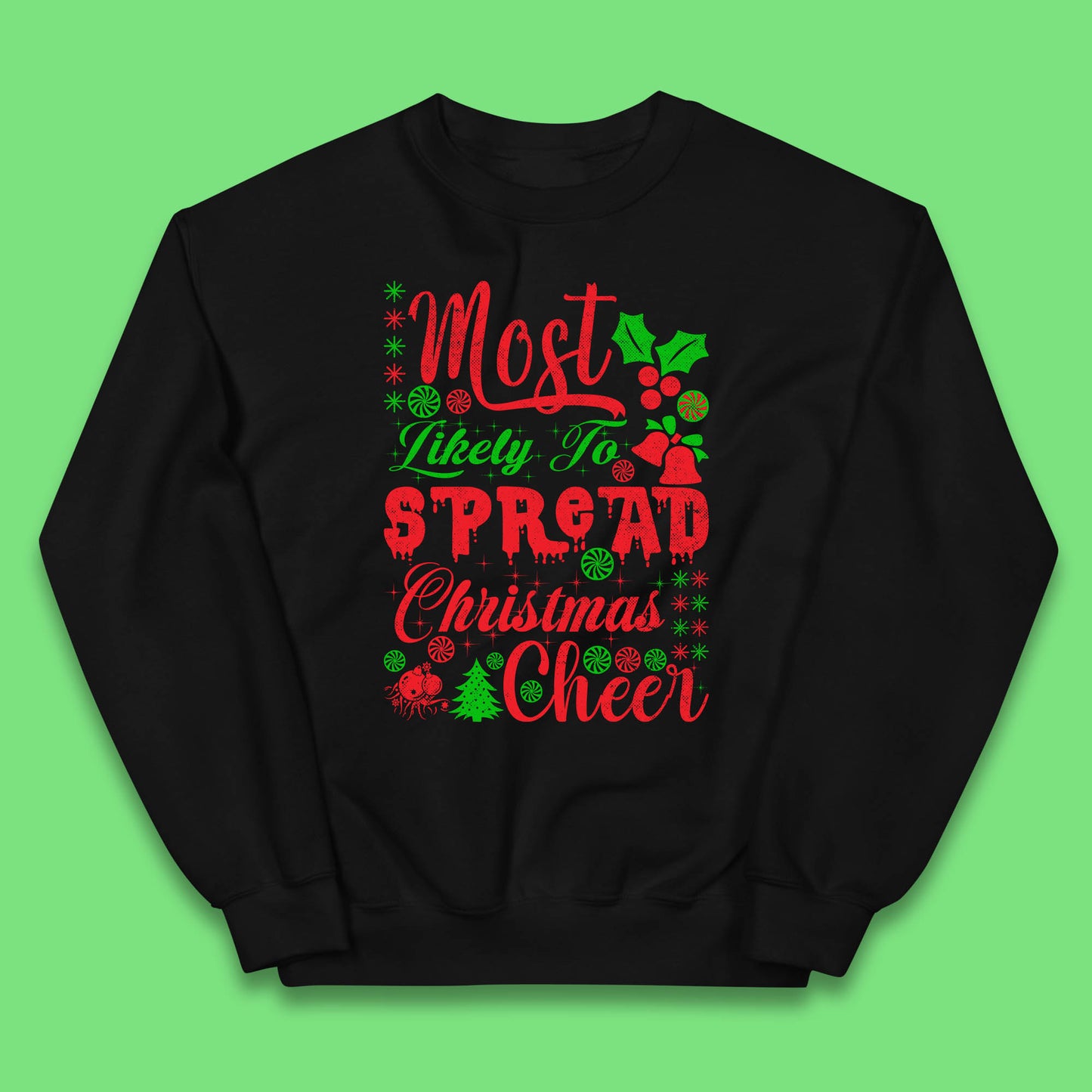 spread christmas cheer jumper