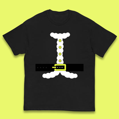 christmas santa claus costume t shirt