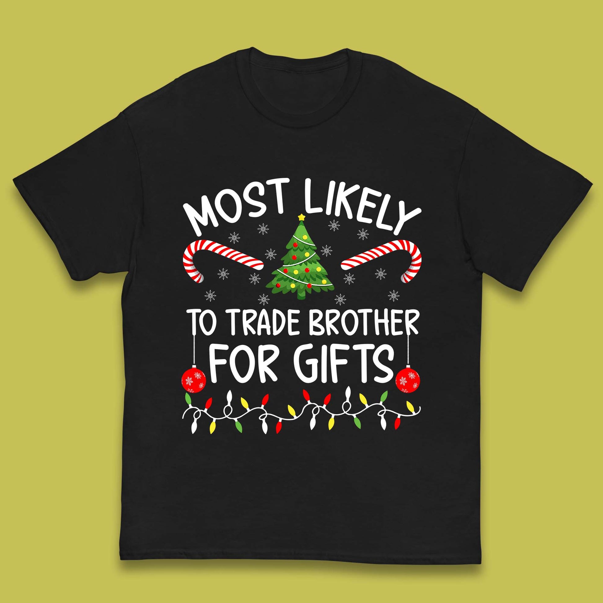 trade brother for christmas gifts t shirt