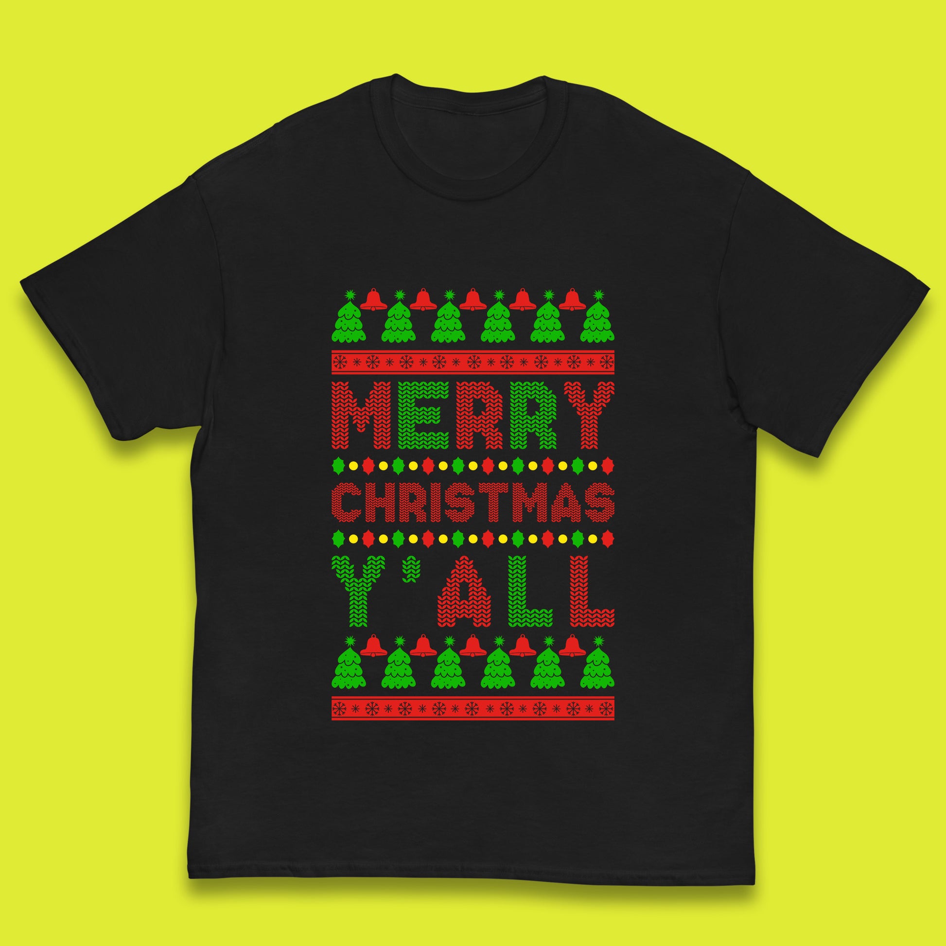 merry christmas y all t shirt