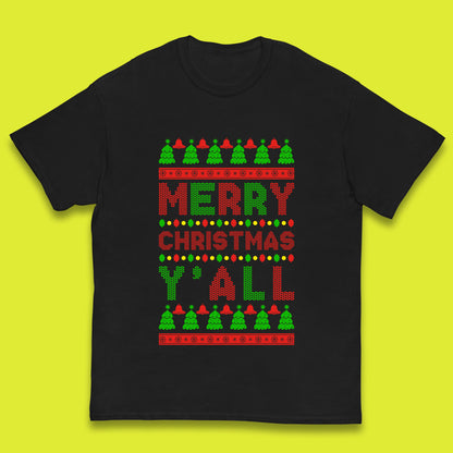 merry christmas y all t shirt
