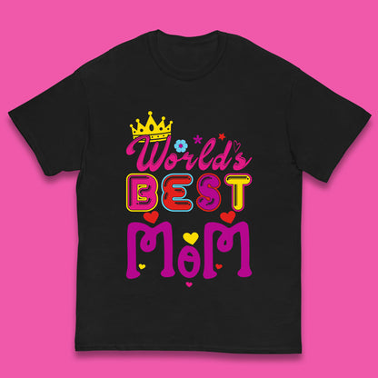World's Best Mom Mother's Day Mama Best Mom Gift Mom Life Mommy Gift Kids T Shirt