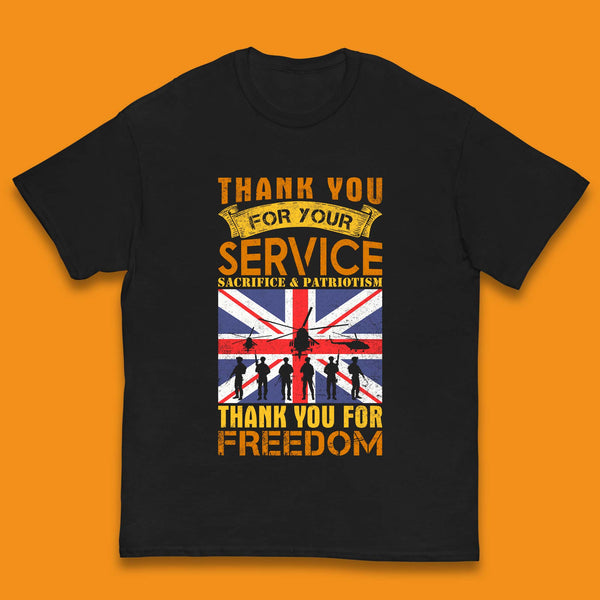 Thank You For Your Service Kids T-Shirt