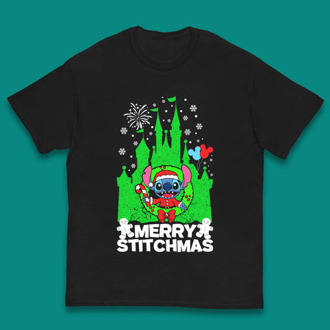 Merry Stitchmas Christmas Kids T-Shirt