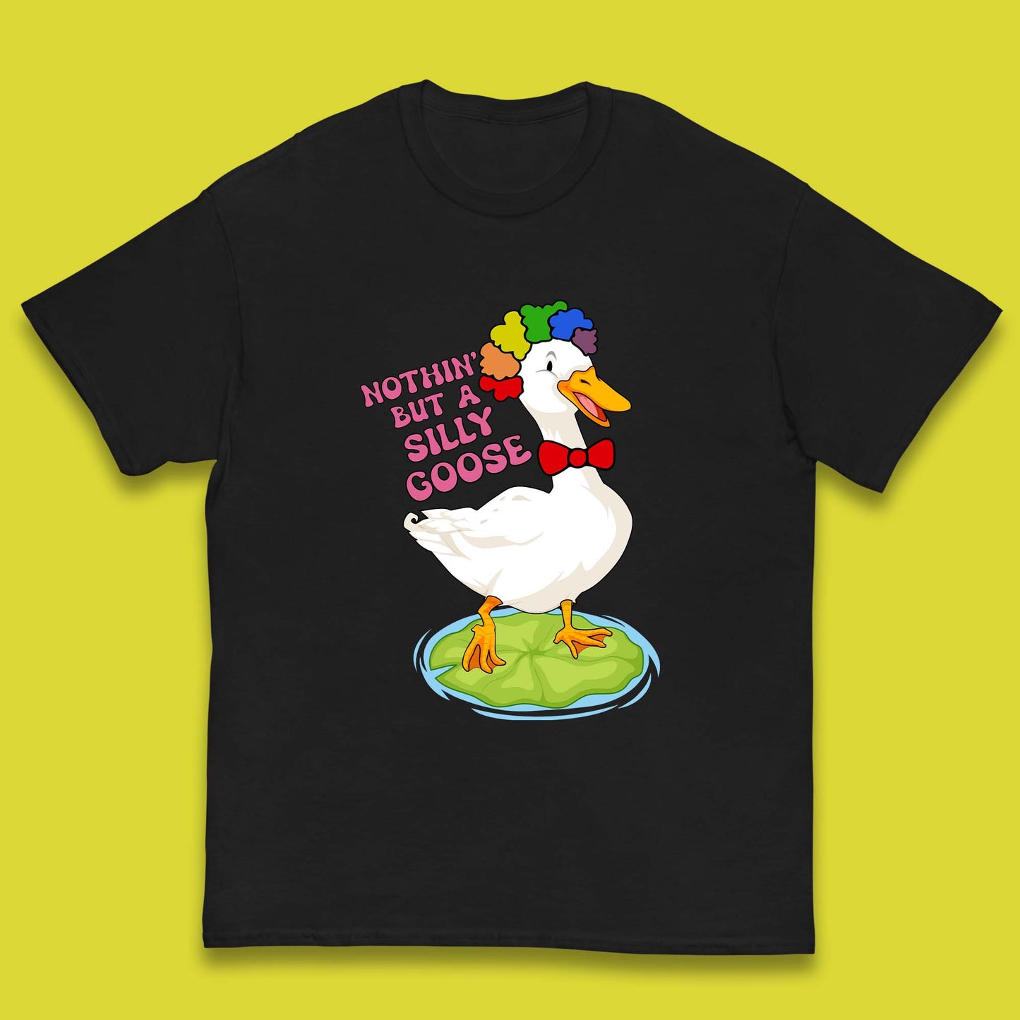 Nothin But A Silly Goose Kids T-Shirt