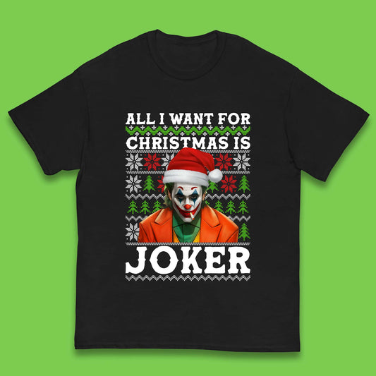 Want Joker For Christmas Kids T-Shirt
