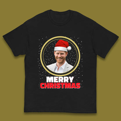 Prince Harry Christmas Kids T-Shirt