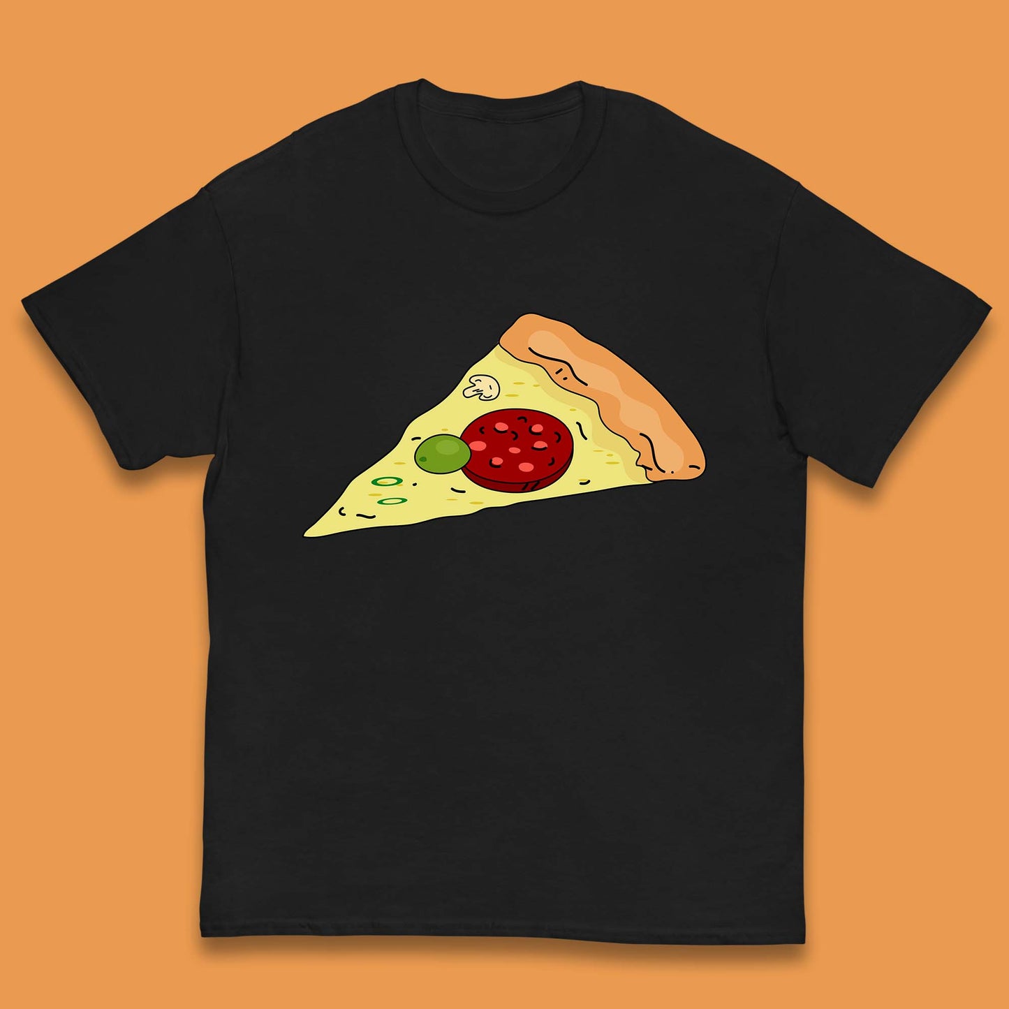 Italian Pizza Slice Pizzaologist Pizza Lover Pizza Holic Pizza Addict Kids T Shirt