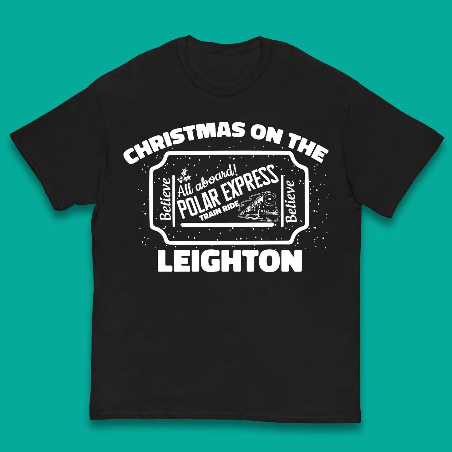 Polar Express Christmas Train Kids T-Shirt