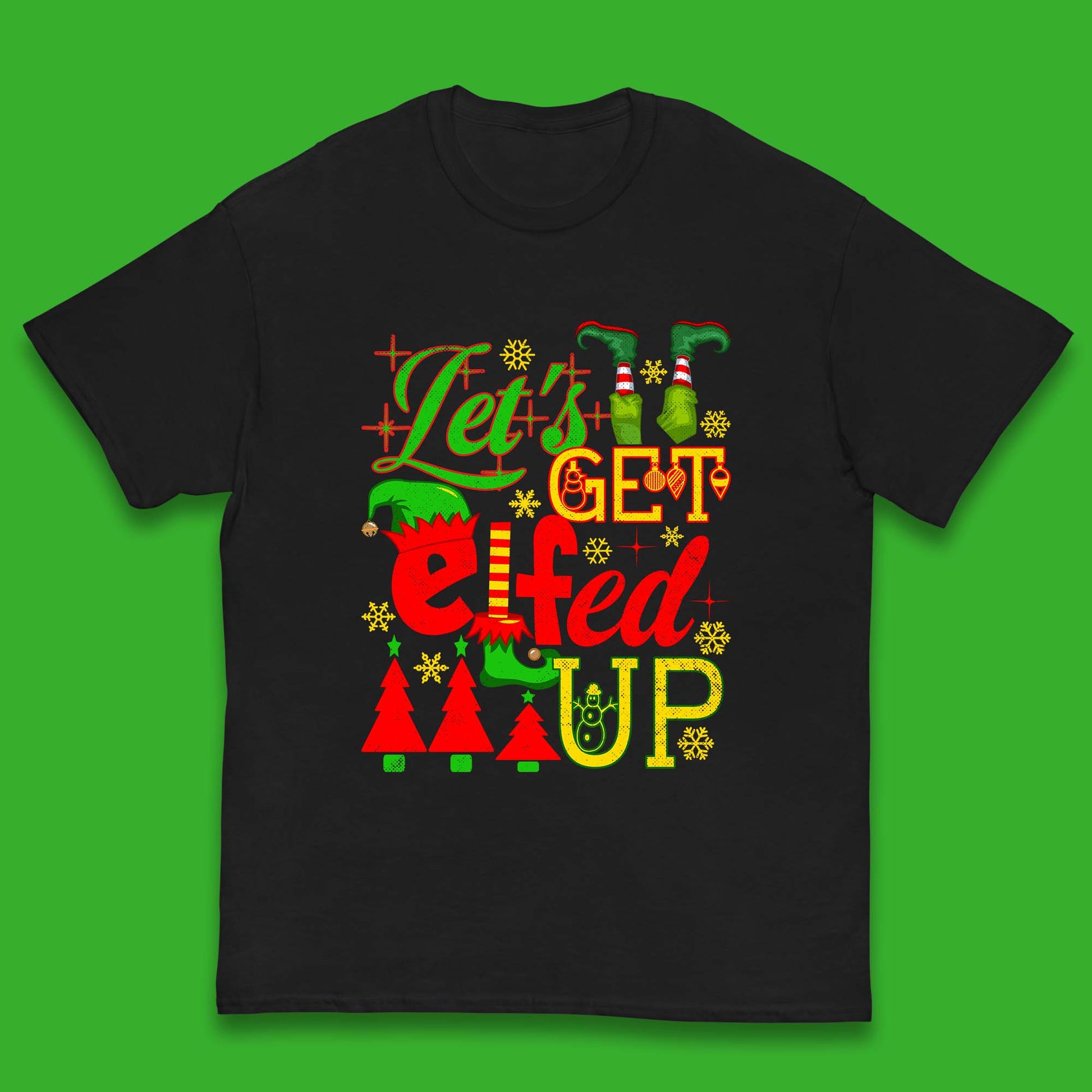 elf christmas t shirt