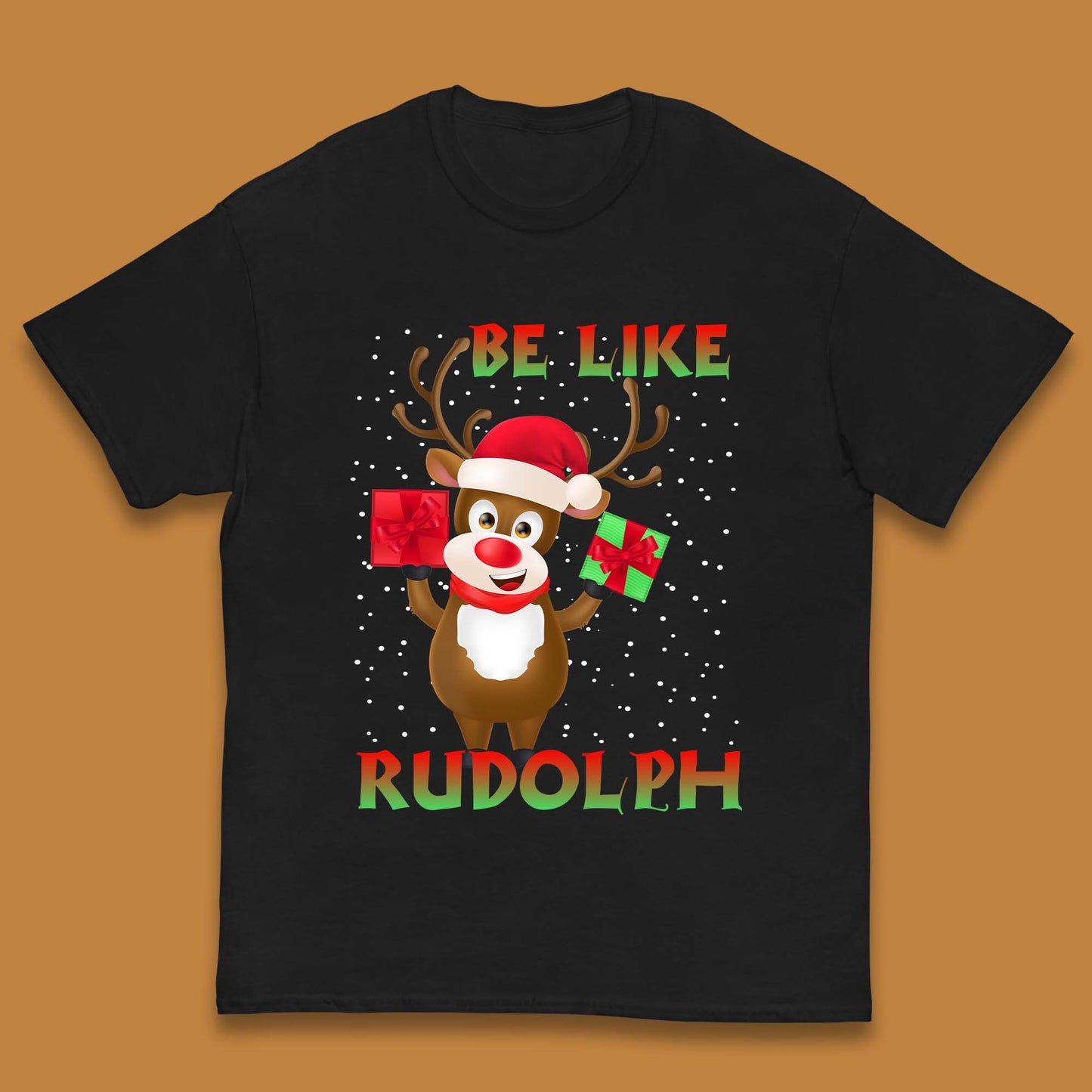 Be Like Rudolph Christmas Kids T-Shirt