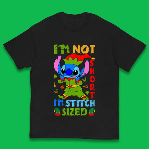 Elf Stitch Christmas Kids T-Shirt