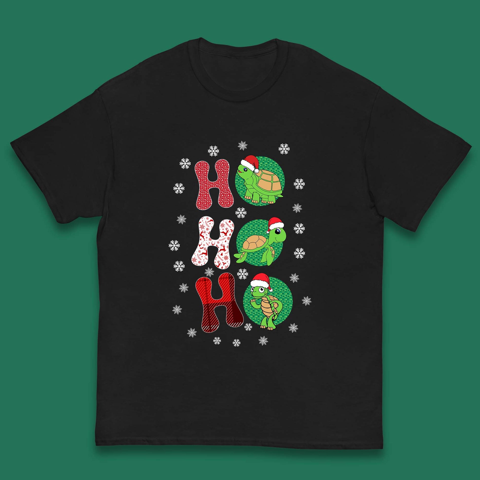 turtles santa kids t shirt