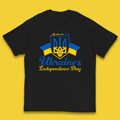 Ukraine's 24 August Ukraine Independence Day Proud Ukrainian Kids T Shirt