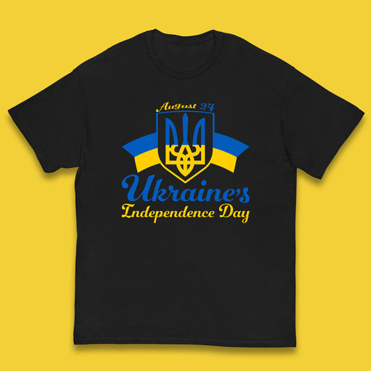 Ukraine's 24 August Ukraine Independence Day Proud Ukrainian Kids T Shirt