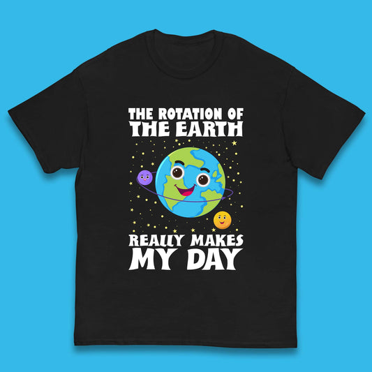 Rotation Of Earth Kids T-Shirt