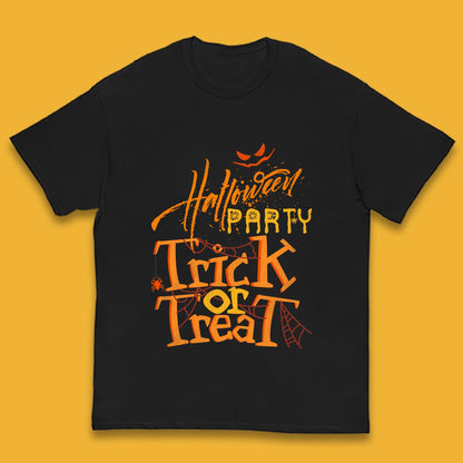 Happy Halloween Trick Or Treat Horror Scary Spooky Vibes Kids T Shirt