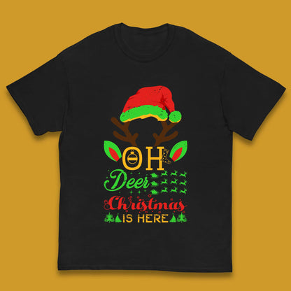 oh deer christmas is here tee