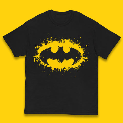Superheros DC Comics Batman Basic Logo Action Adventure Movie Character Kids T Shirt