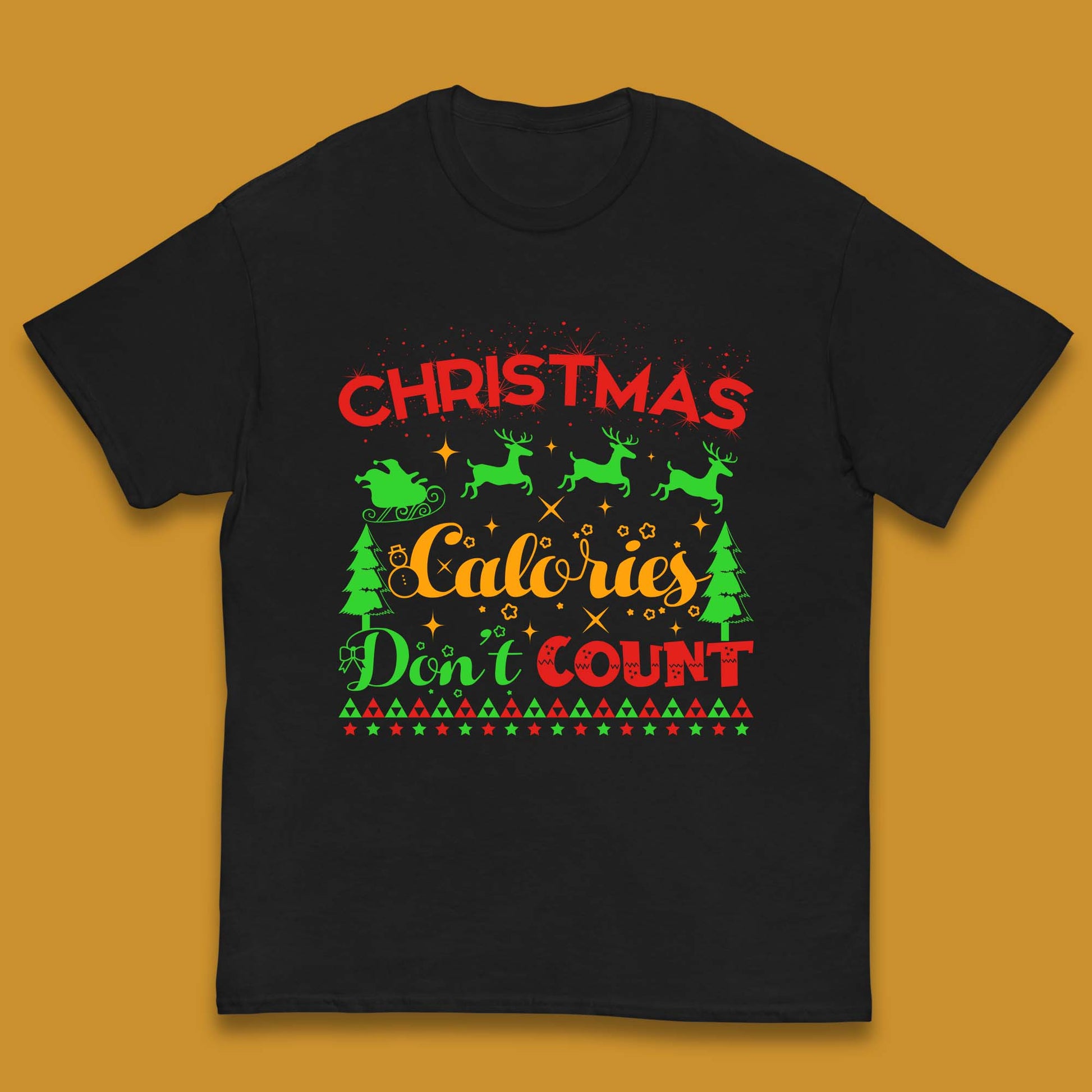 christmas calories don't count t shirt