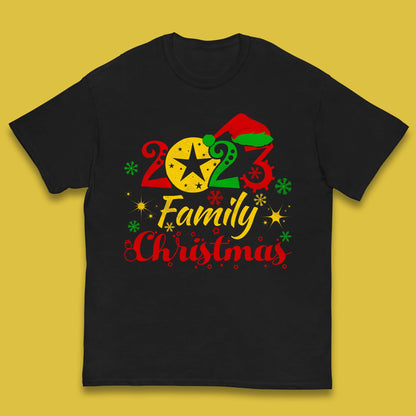 Family Christmas 2023 Christmas Matching Family Costume Xmas Kids T Shirt