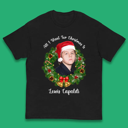 Lewis Capaldi Christmas Kids T-Shirt