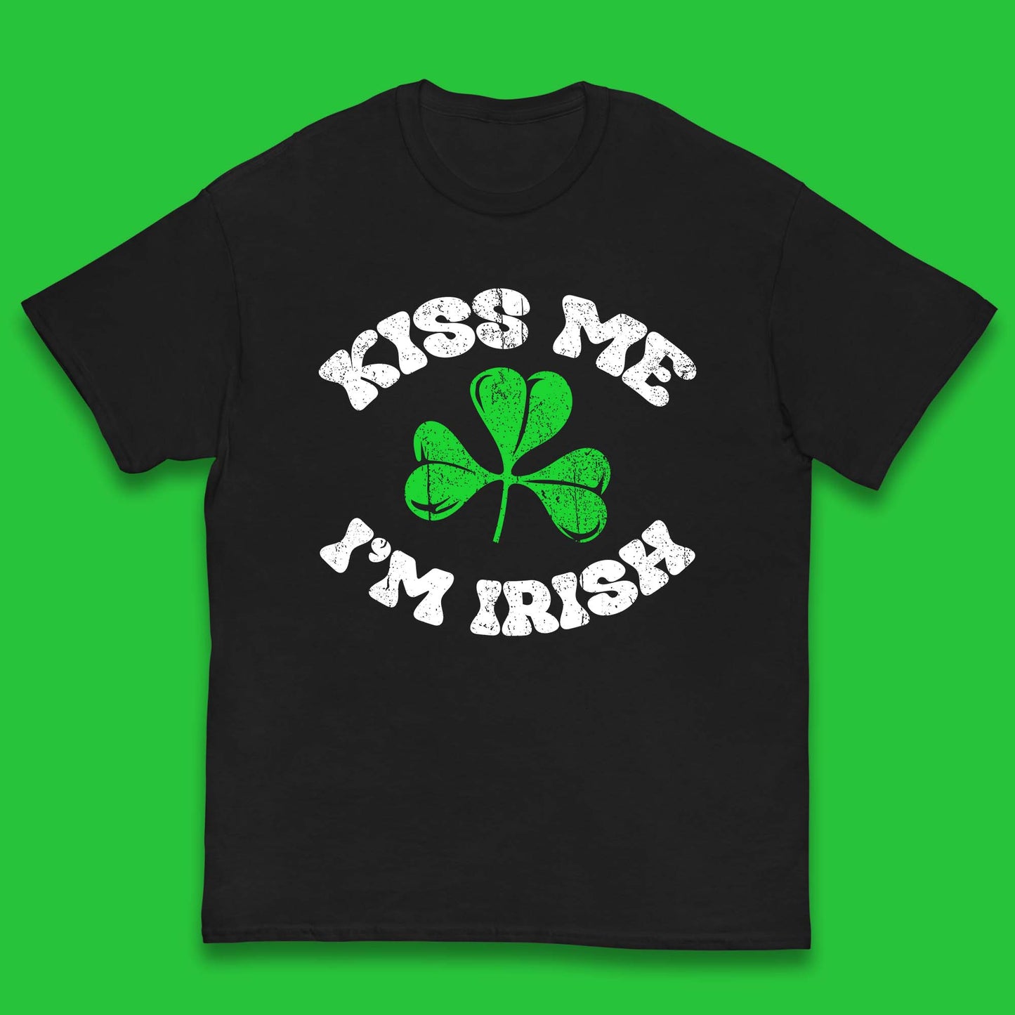 Kiss Me I'm Irish St. Patrick's Day Kids T-Shirt