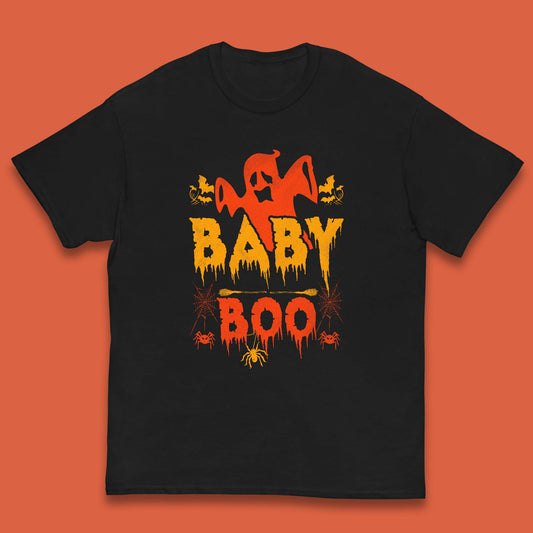 Baby Boo Happy Halloween Spooky Funny Baby Boo Ghost Kids T Shirt
