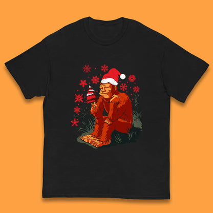 bigfoot christmas shirt