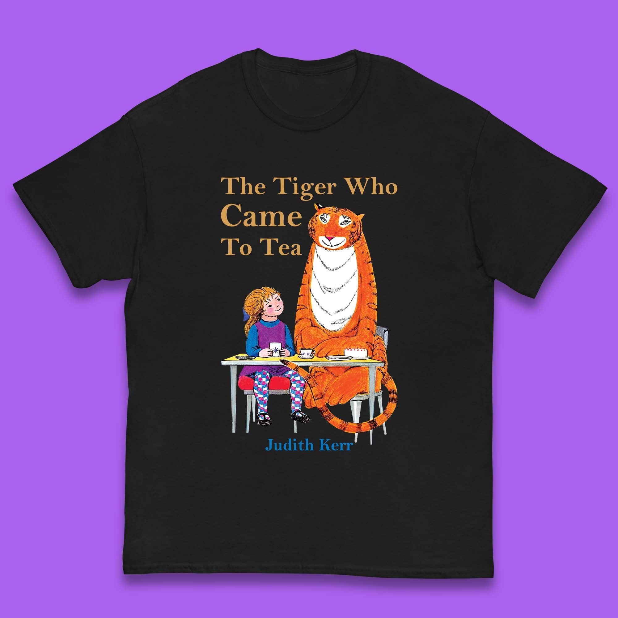 The Tiger Who Came To Tea Kids T-Shirt