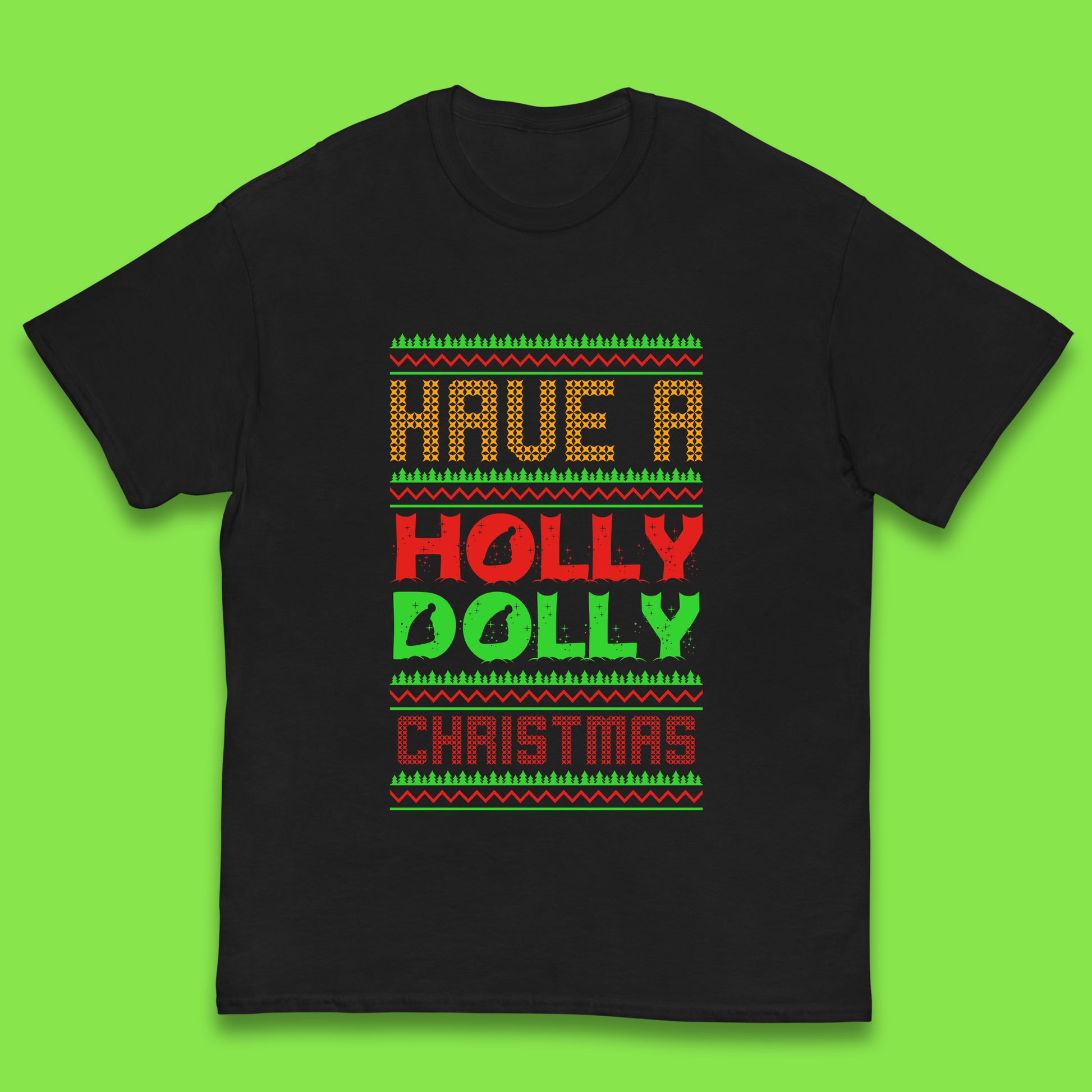 holly dolly christmas t shirt