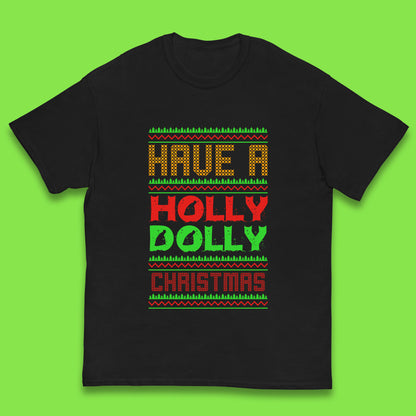 holly dolly christmas t shirt