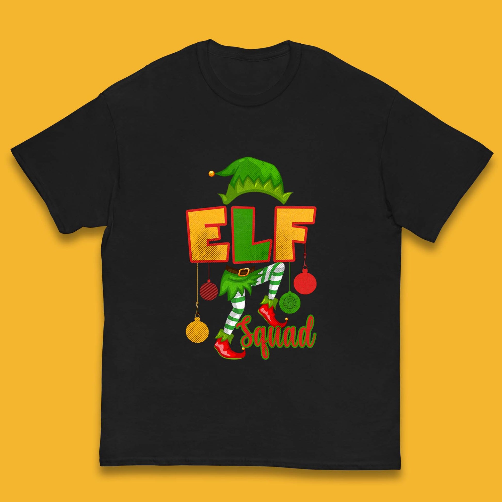 elf squad christmas t shirt