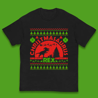 Christmasaurus Rex Kids T-Shirt
