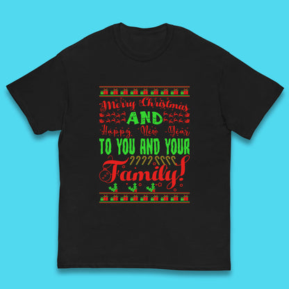 merry christmas family t shirt