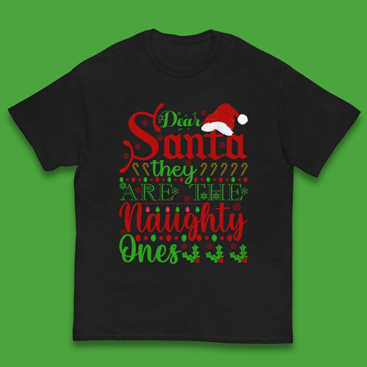 dear santa christmas t shirt