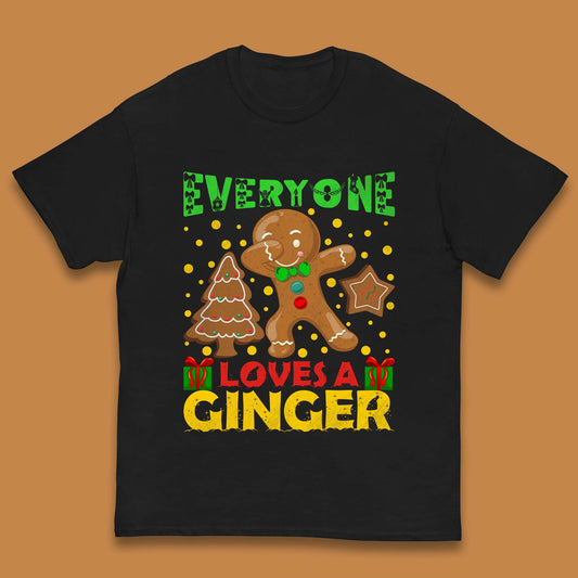 Dabbing Gingerbread Christmas Kids T-Shirt