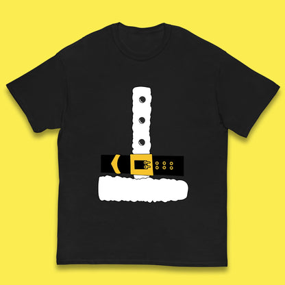 christmas santa claus costume t shirt